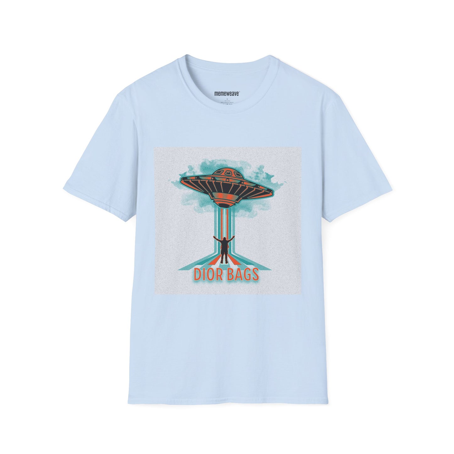 T-Shirt with drones or UFO's nah they're dior bags Project blue beam design