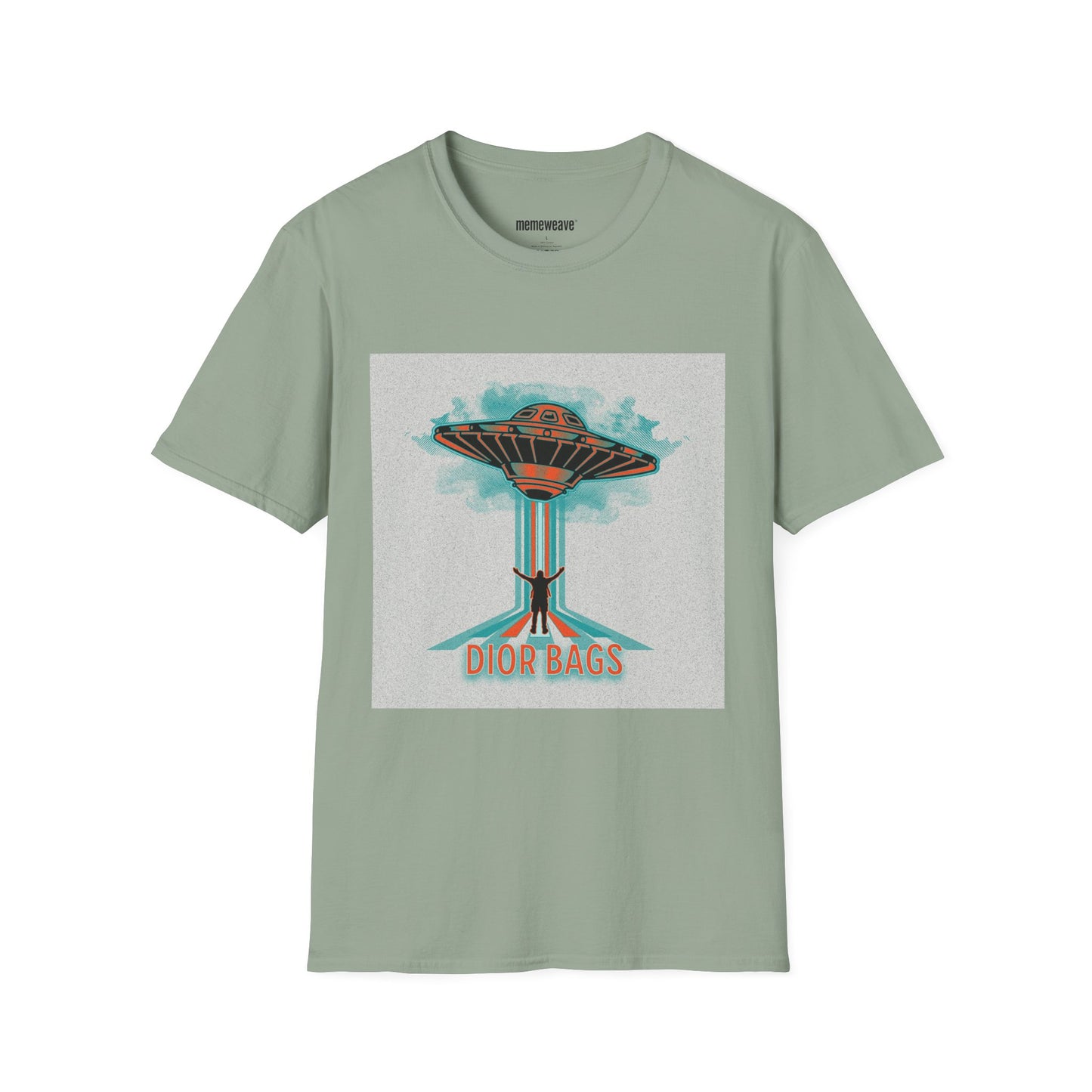 T-Shirt with drones or UFO's nah they're dior bags Project blue beam design