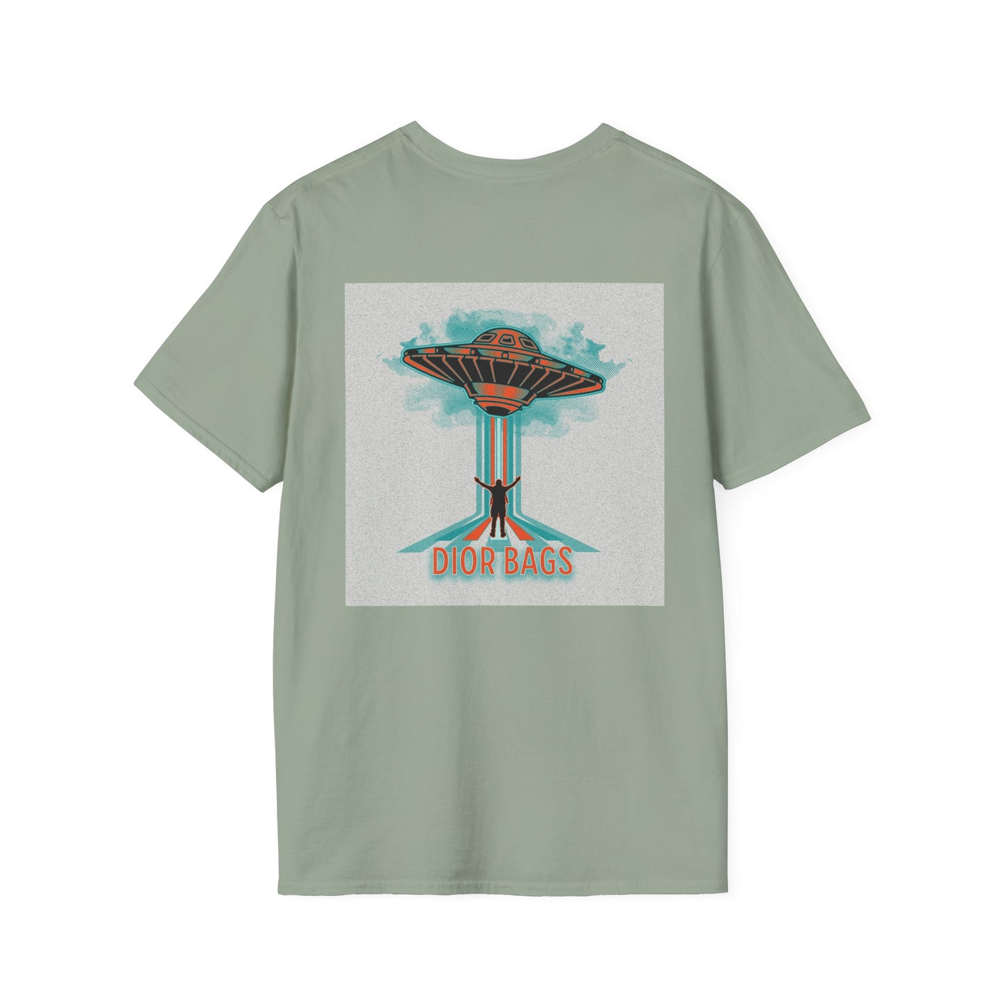 T-Shirt with drones or UFO's nah they're dior bags Project blue beam design