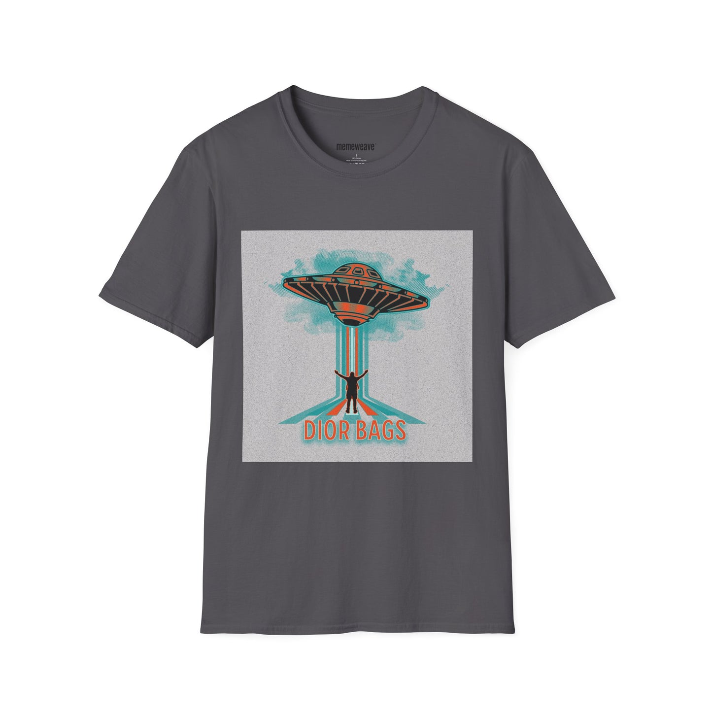 T-Shirt with drones or UFO's nah they're dior bags Project blue beam design