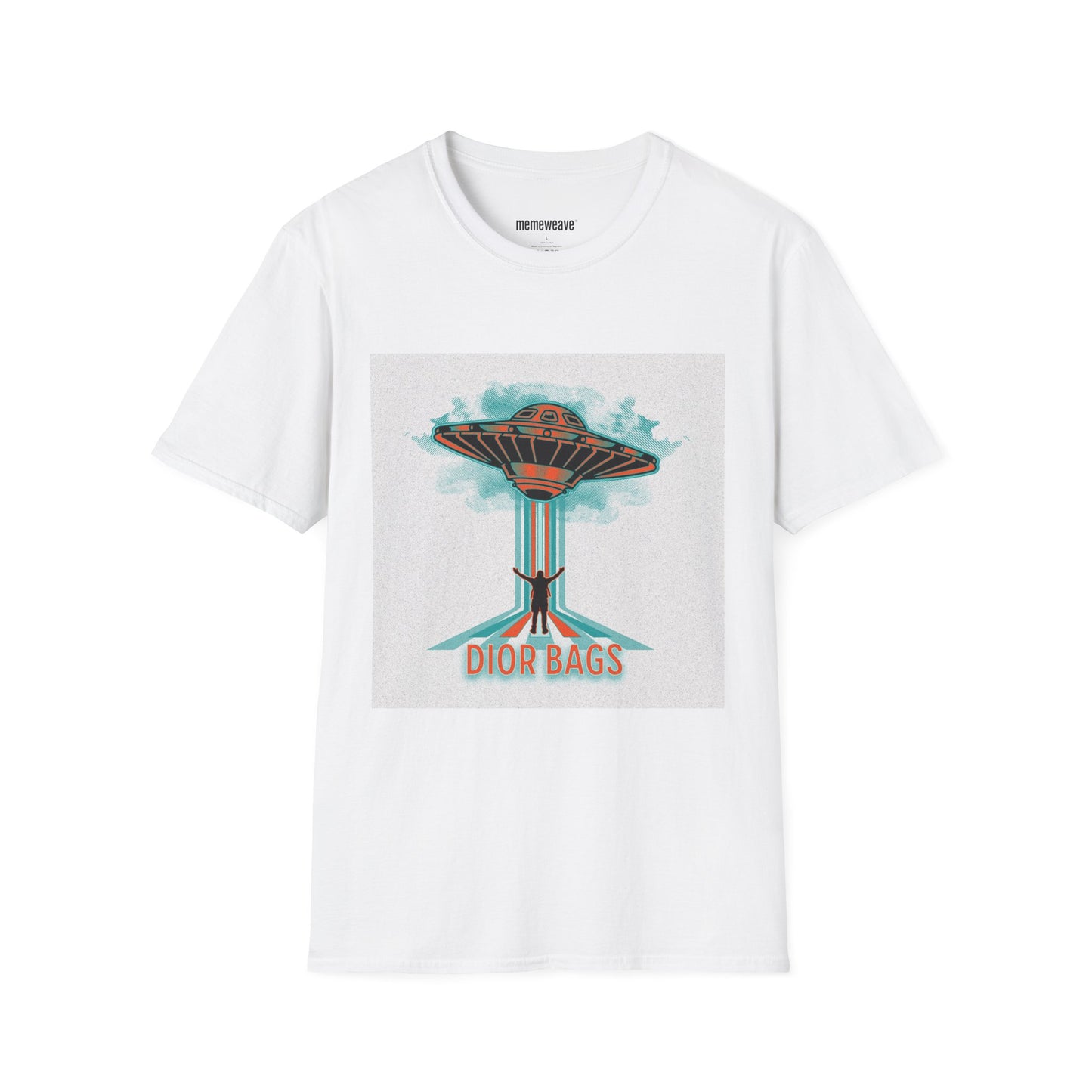 T-Shirt with drones or UFO's nah they're dior bags Project blue beam design