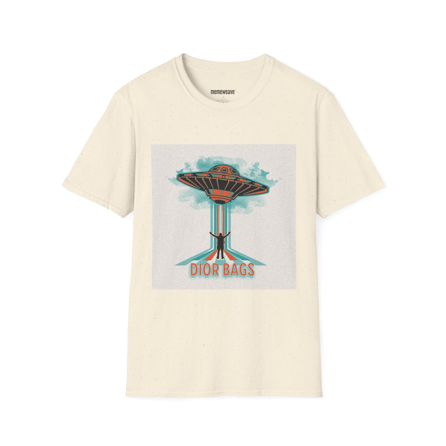 T-Shirt with drones or UFO's nah they're dior bags Project blue beam design