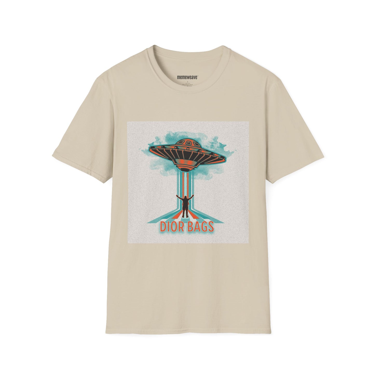 T-Shirt with drones or UFO's nah they're dior bags Project blue beam design