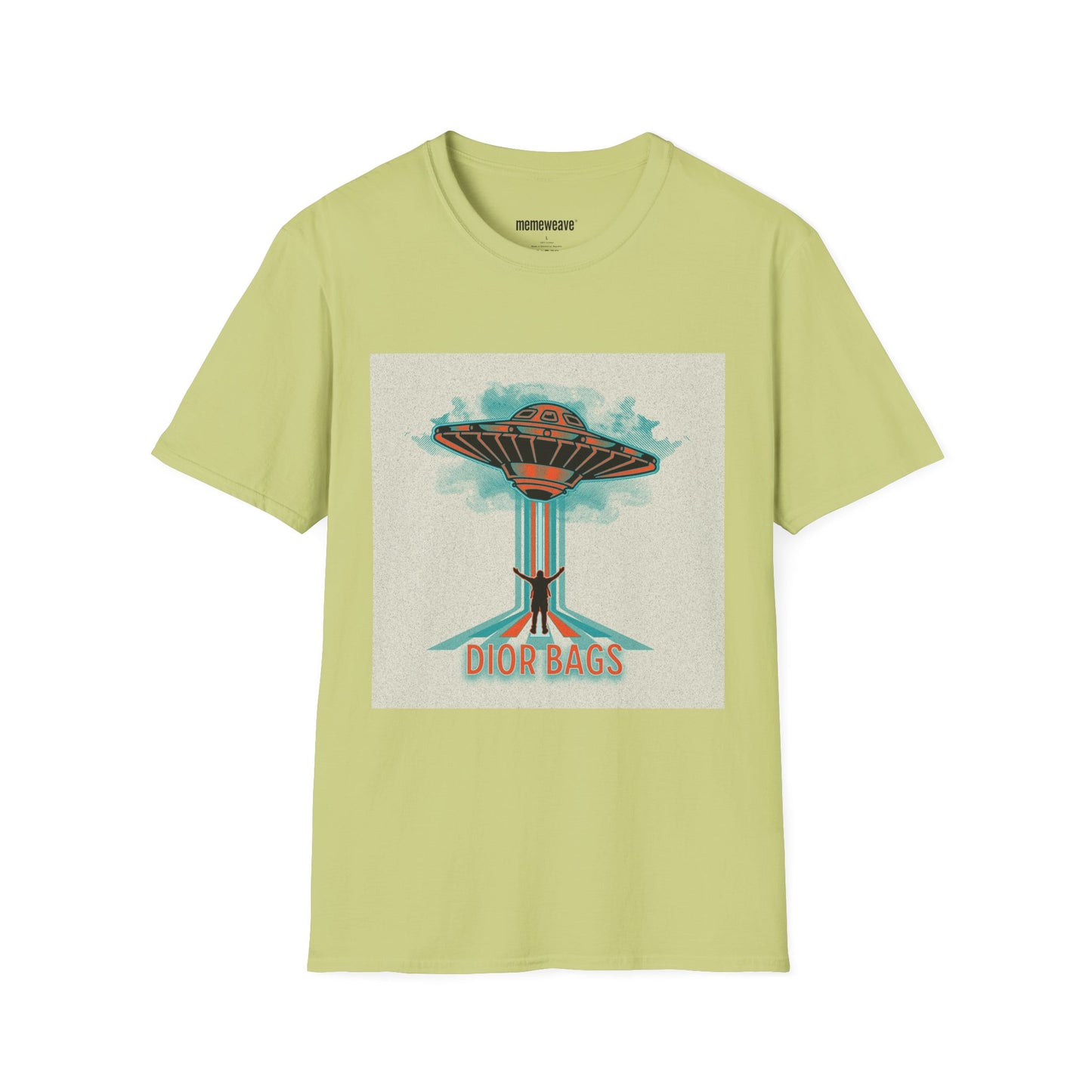 T-Shirt with drones or UFO's nah they're dior bags Project blue beam design