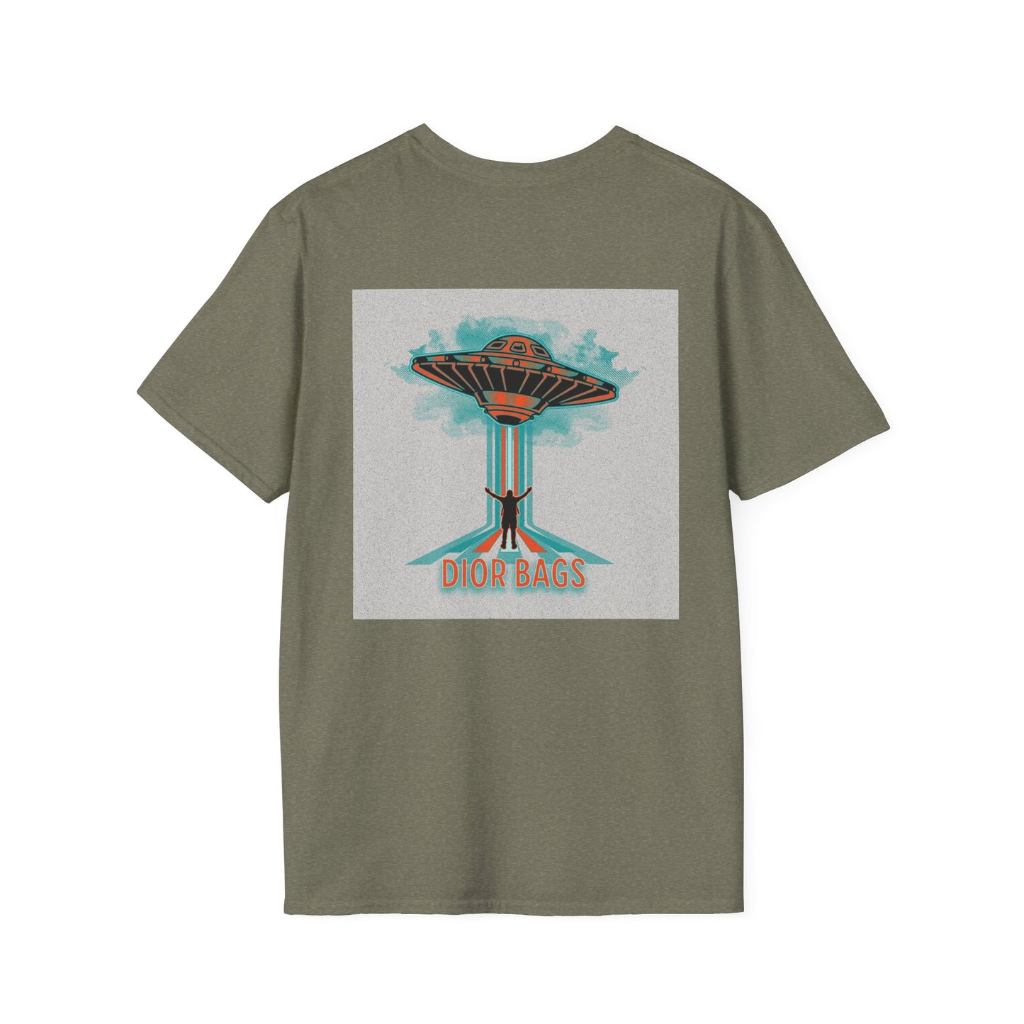 T-Shirt with drones or UFO's nah they're dior bags Project blue beam design