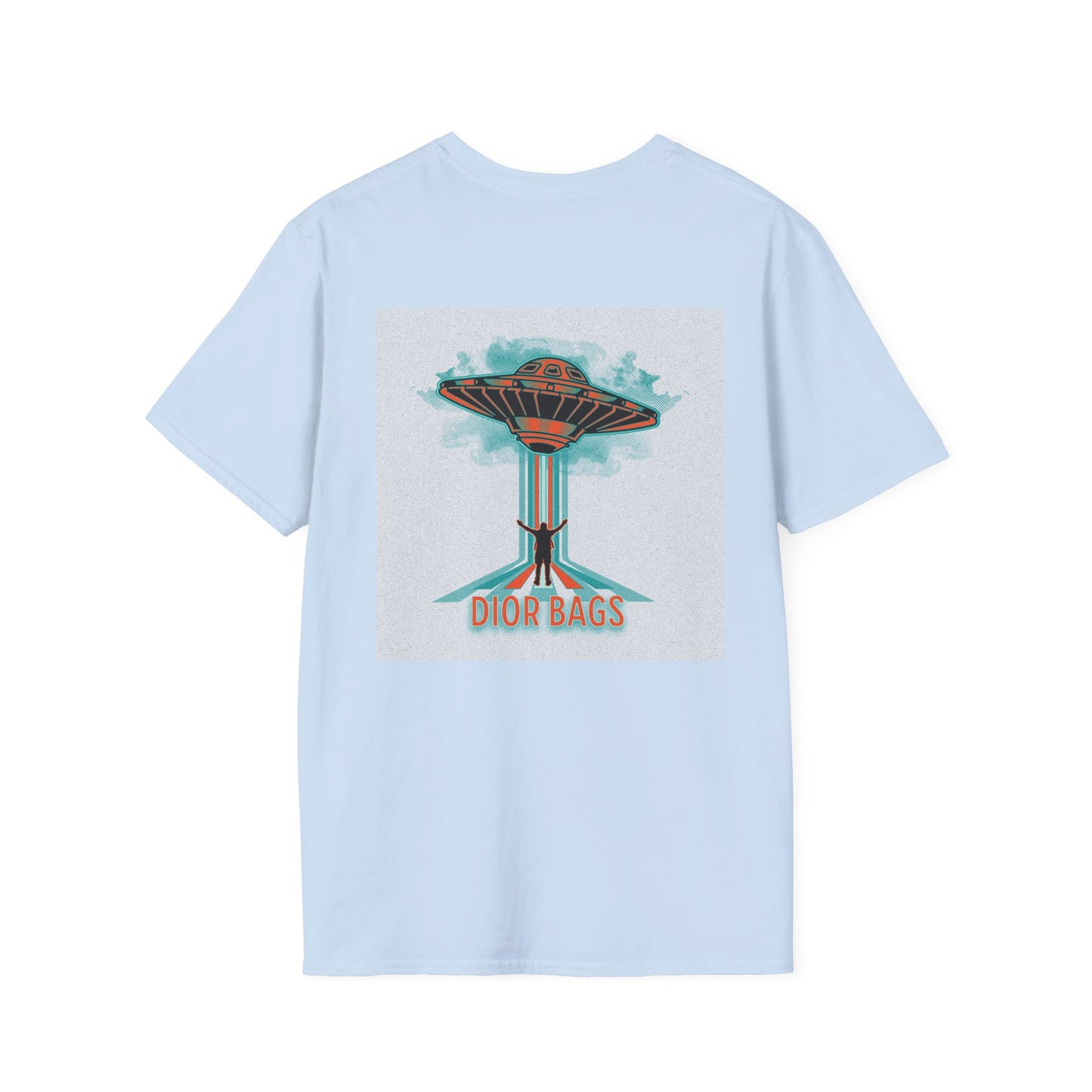T-Shirt with drones or UFO's nah they're dior bags Project blue beam design