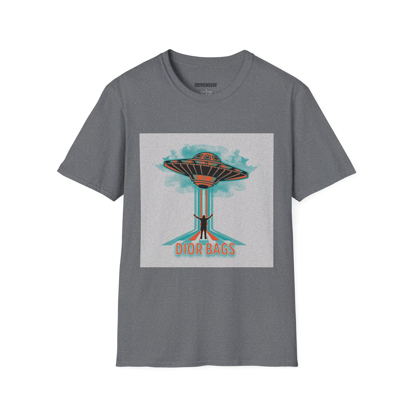 T-Shirt with drones or UFO's nah they're dior bags Project blue beam design