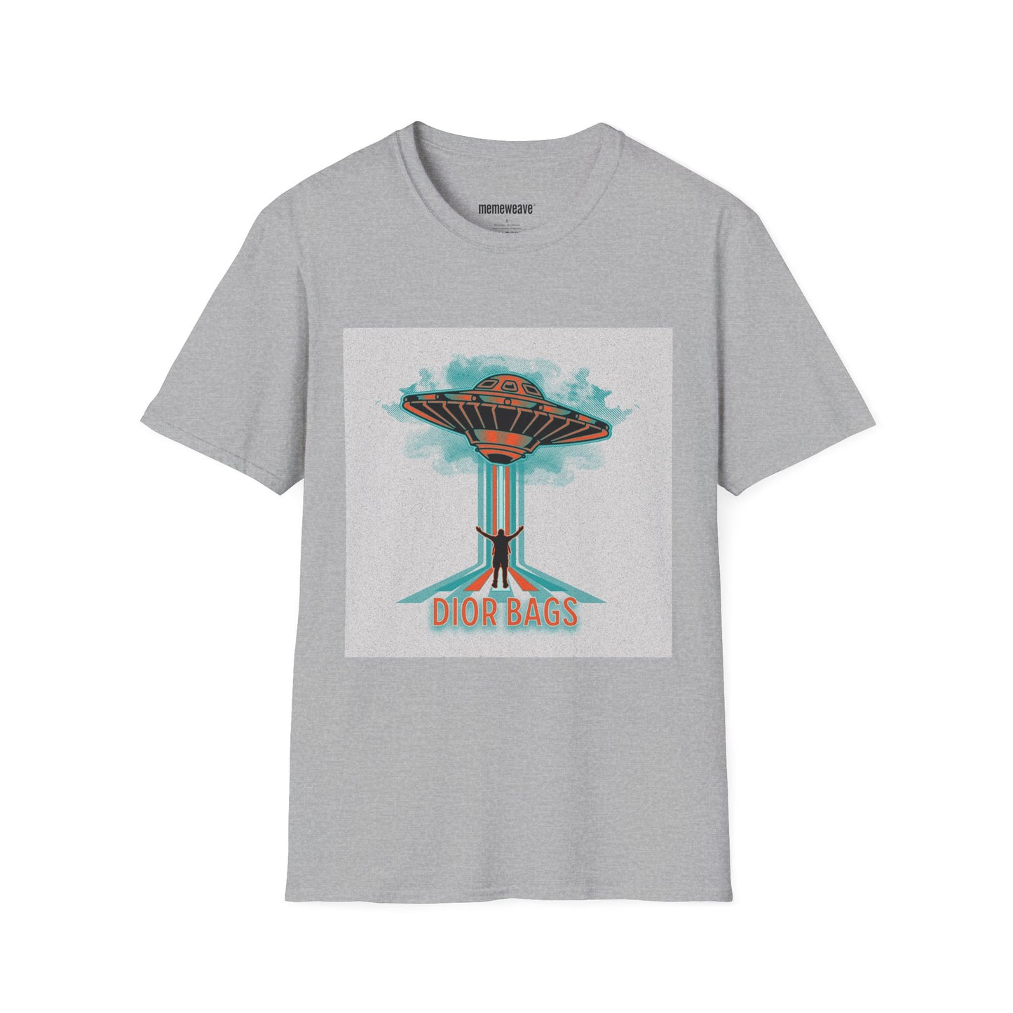 T-Shirt with drones or UFO's nah they're dior bags Project blue beam design