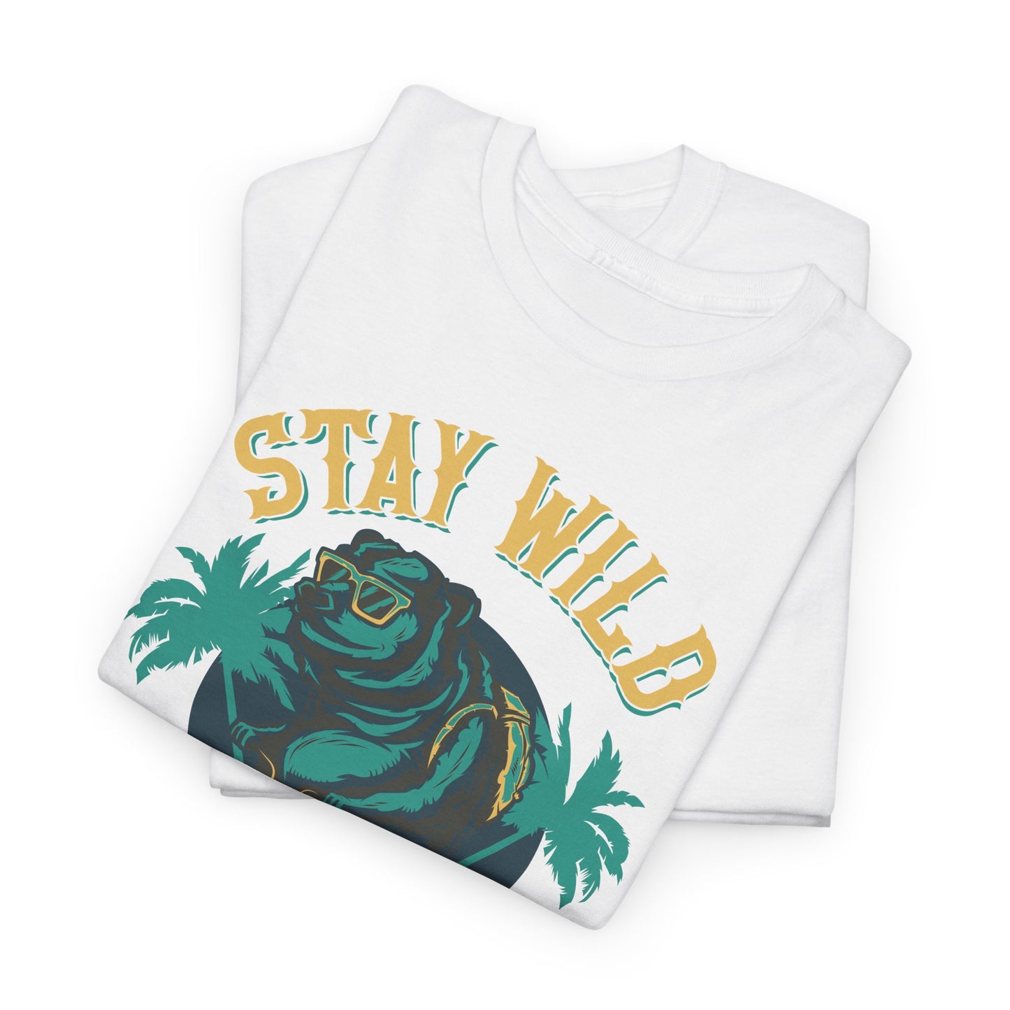 Stay Wild Dog On A Bike - Unisex Shirt - Basic Shirt