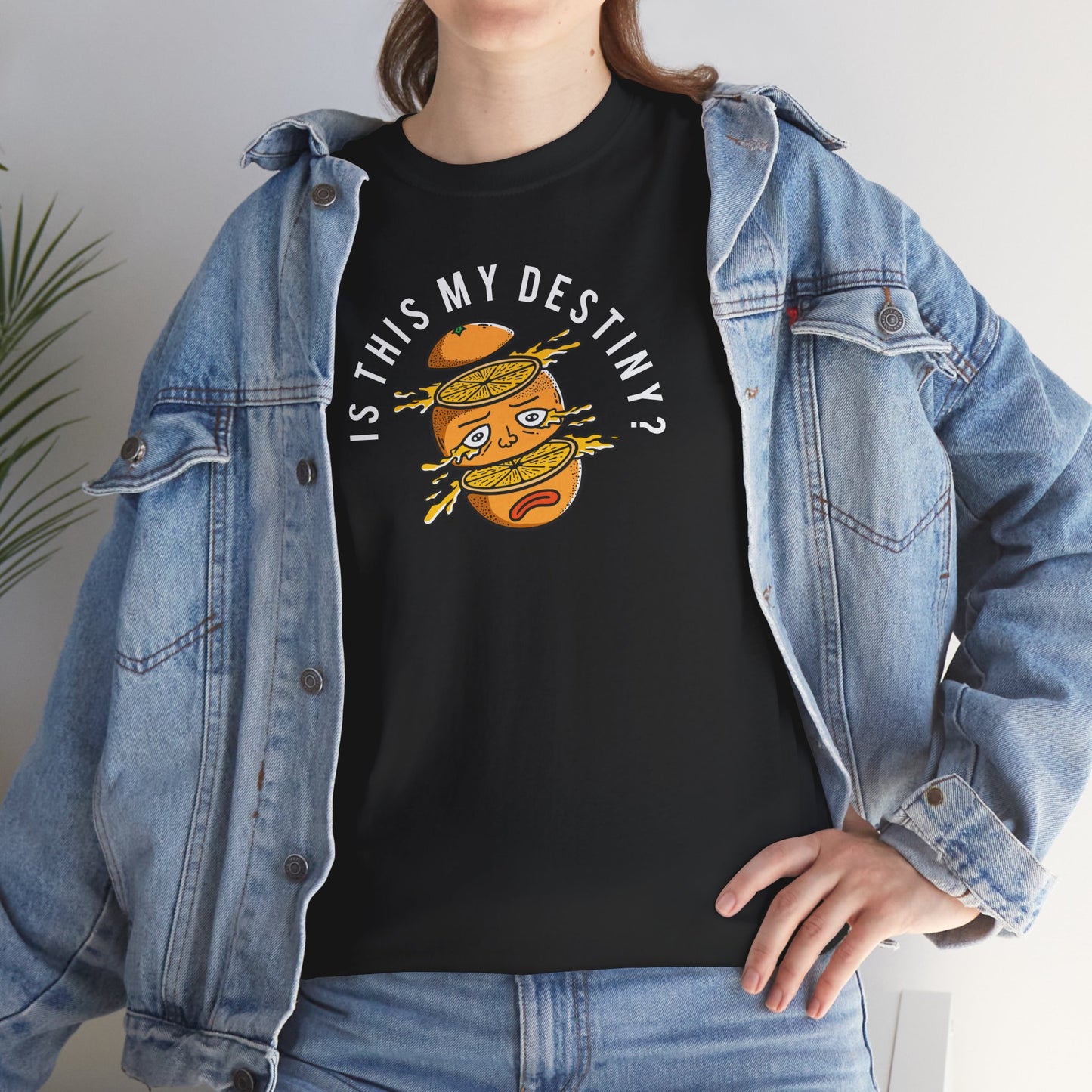 Is This My Destiny? Lemon Cut in Half - Unisex Shirt - Basic Shirt