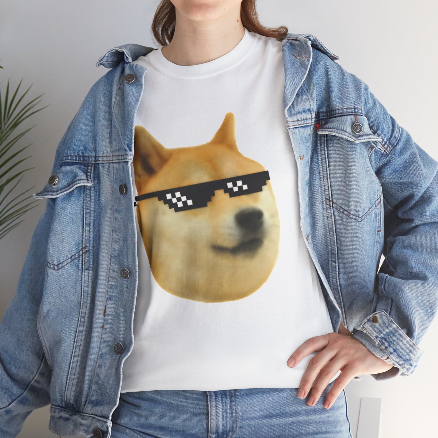 Doge Crypto with Shades - Unisex Shirt - Meme Shirt