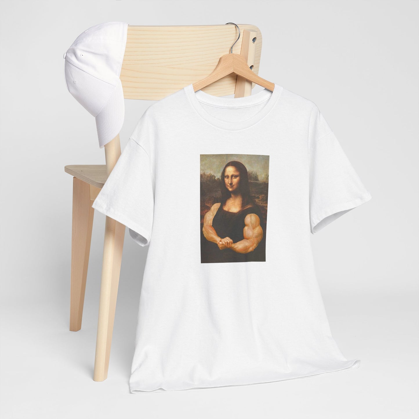 Muscle Mona Lisa Painting - Unisex Shirt - Meme Shirt