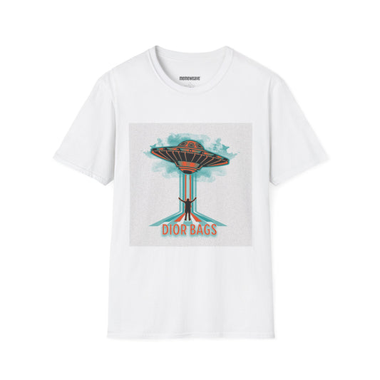 T-Shirt with drones or UFO's nah they're dior bags Project blue beam design