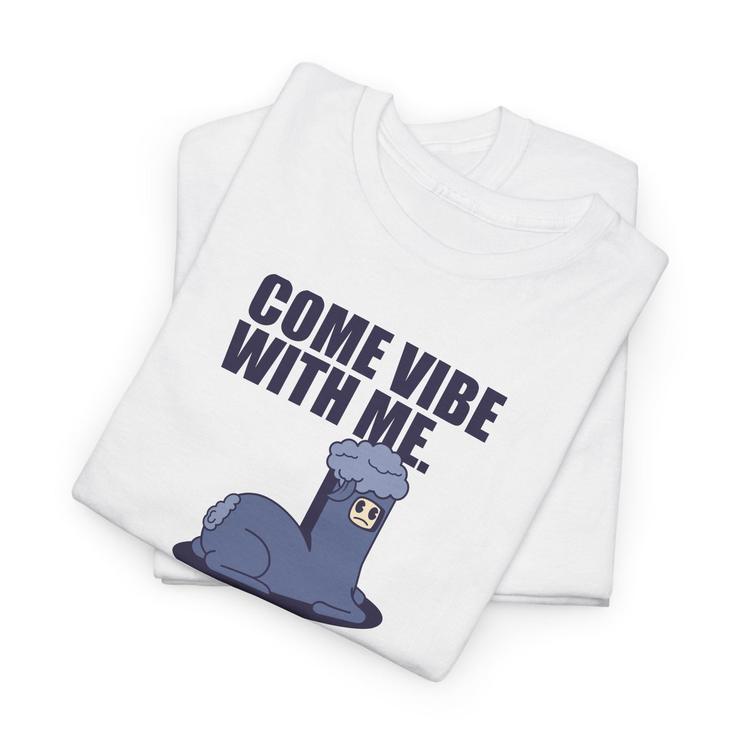 Come Vibe With Me Llama Purple Pose - Unisex Shirt - Basic Shirt