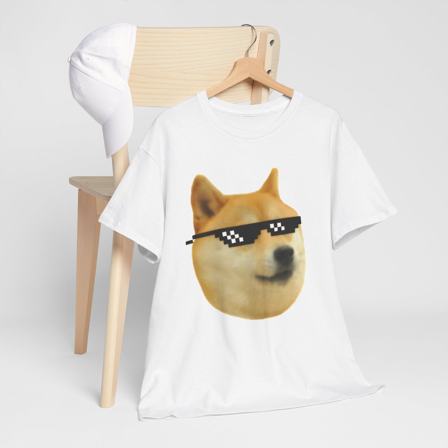 Doge Crypto with Shades - Unisex Shirt - Meme Shirt