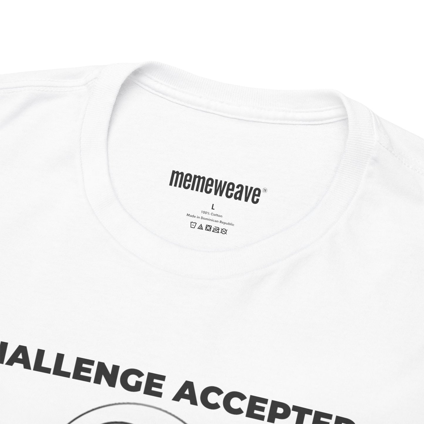 Challenge Accepted Stick Figure - Unisex Shirt - Meme Shirt