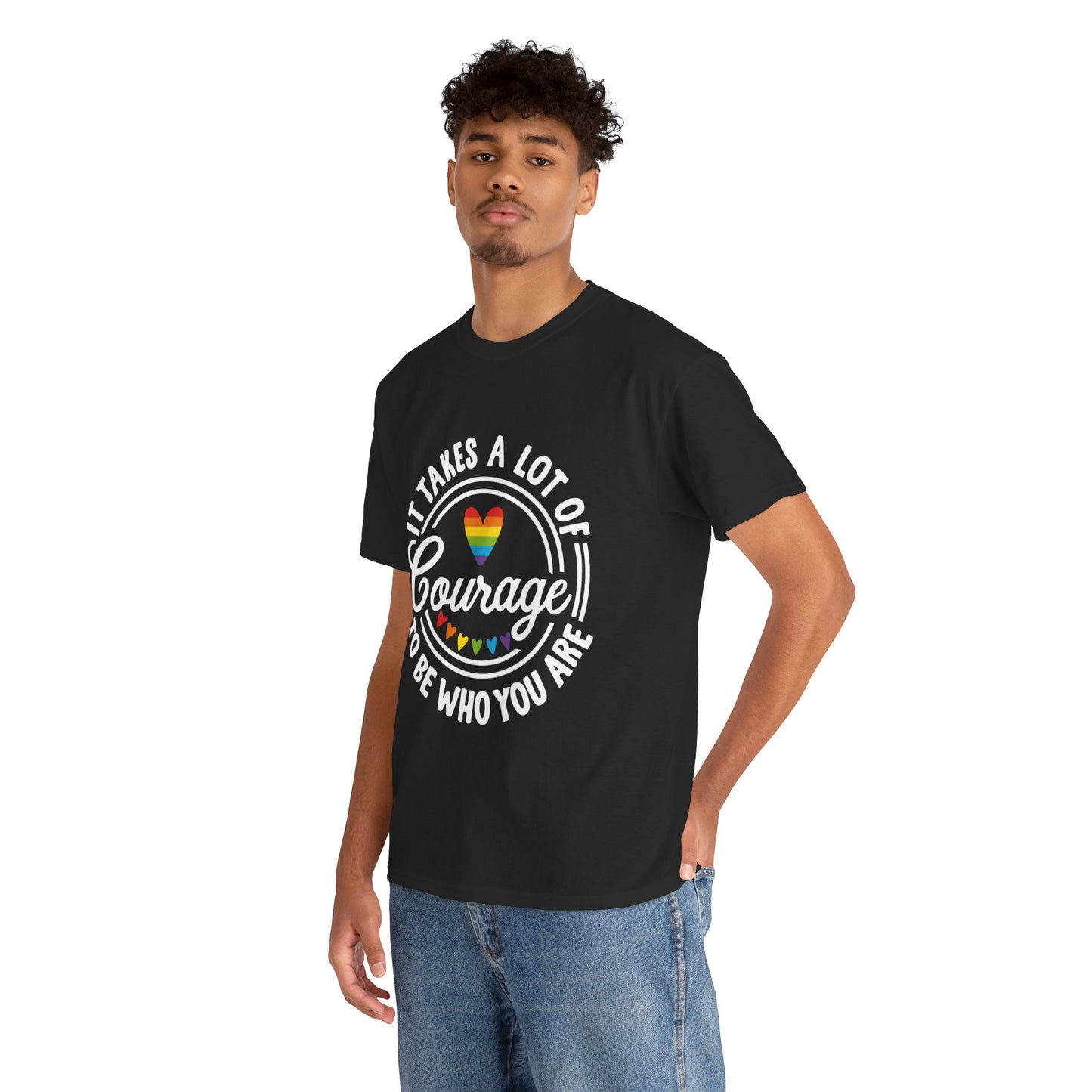 “It Takes a Lot of Courage” Pride Tee